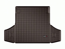 Load image into Gallery viewer, WeatherTech Floor Mats - Rubber WeatherTech 2010+ Porsche Panamera 970 Cargo Liners - Cocoa