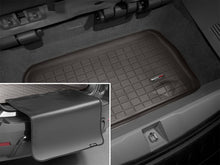 Load image into Gallery viewer, WeatherTech Floor Mats - Rubber WeatherTech 2011+ Honda Odyssey Cargo With Bumper Protector - Cocoa