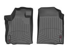 Load image into Gallery viewer, WeatherTech Floor Mats - Rubber WeatherTech 2016-2017 Nissan Altima Front FloorLiner - Black