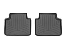 Load image into Gallery viewer, WeatherTech Floor Mats - Rubber WeatherTech 2017+ Alfa Romeo Giulia Rear FloorLiner - Black