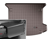 Load image into Gallery viewer, WeatherTech Floor Mats - Rubber WeatherTech 2017+ Cadillac XT5 Cargo W/ Bumper Protector - Cocoa