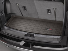 Load image into Gallery viewer, WeatherTech Floor Mats - Rubber WeatherTech 2017+ GMC Acadia/Acadia Denali Cargo Liners - Cocoa