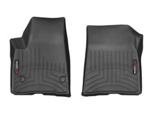 Load image into Gallery viewer, WeatherTech Floor Mats - Rubber WeatherTech 2017+ GMC Acadia Front FloorLiners - Black
