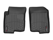 Load image into Gallery viewer, WeatherTech Floor Mats - Rubber WeatherTech 2017+ Jeep Patriot Front FloorLiner - Black