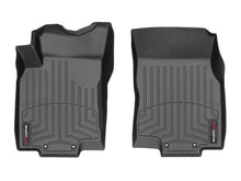 Load image into Gallery viewer, WeatherTech Floor Mats - Rubber WeatherTech 2017+ Nissan Rouge Sport Front FloorLiner - Black