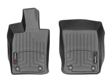 Load image into Gallery viewer, WeatherTech Floor Mats - Rubber WeatherTech 2017+ Porsche Panamera Front FloorLiner - Black