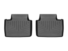 Load image into Gallery viewer, WeatherTech Floor Mats - Rubber WeatherTech 2017+ Porsche Panamera Rear FloorLiner - Black