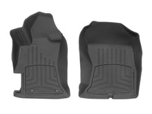 Load image into Gallery viewer, WeatherTech Floor Mats - Rubber WeatherTech 2018+ Subaru Crosstrek Front FloorLiner HP - Black (Does not fit hybrid models)