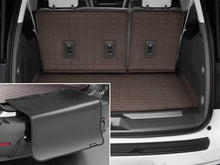 Load image into Gallery viewer, WeatherTech Floor Mats - Rubber WeatherTech 2021 Chevrolet Suburban/GMC Yukon XL Seatback Cargo Liners HP w/Bumper Protector - Cocoa
