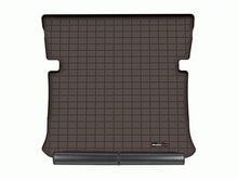 Load image into Gallery viewer, WeatherTech Floor Mats - Rubber WeatherTech 2023 Mercedes-Benz EQS SUV Cargo w/ Bumper Protector - Cocoa