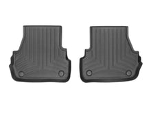 Load image into Gallery viewer, WeatherTech Floor Mats - Rubber WeatherTech 98-04 Audi A6 / S6 / RS6 Rear FloorLiner - Black
