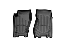 Load image into Gallery viewer, WeatherTech Floor Mats - Rubber WeatherTech 99-04 Jeep Grand Cherokee Front FloorLiner - Black