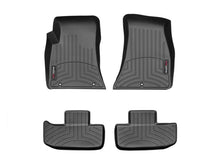 Load image into Gallery viewer, WeatherTech Floor Mats - Rubber WT FloorLiner - Front - Blk