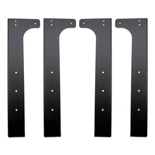 Load image into Gallery viewer, Wehrli WCFWCF25-40-120-FB Wehrli Modular Steel Work Bench Leg Kit 40in Tall x .120in Thick - Flat Black