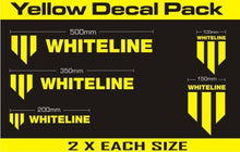 Load image into Gallery viewer, Whiteline Stickers/Decals/Banners Whiteline Decal Kits 10 Pk Yellow