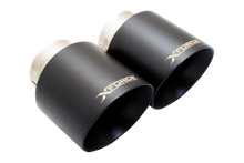 Load image into Gallery viewer, XFORCE XFESBM2SBLKTIP Xforce BMW F22 M235i M240i Black Tips (will fit xforce system only)