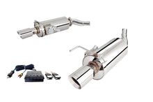 Load image into Gallery viewer, XFORCE XFES-FM15-VMK-ABS Xforce Ford S550 Mustang GT V8 Axle Back Varex Valved Mufflers
