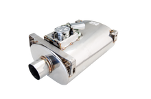 Load image into Gallery viewer, XFORCE XFVMK21-300 Xforce Universal Varex Oval Muffler in 3Inch with Bracket Mounts