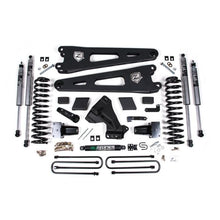 Load image into Gallery viewer, Zone Offroad Control Arms Zone Offroad 23-26 Ford F250/F350 4WD 7in Radius Arm Susp. Lift Kit 4.5in Rear - Adv. Series Shocks