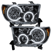 Load image into Gallery viewer, Oracle 07-11 Toyota Tundra Pre-Assembled Headlights - Black Housing - w/ BC1 Controller SEE WARRANTY Headlights ORACLE Lighting