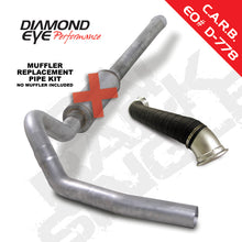 Load image into Gallery viewer, Diamond Eye KIT 4in CB MRP SGL w/ TDP AL 06-07 Chevy/GMC 6.6L Duramax 2500/3500 Catback Diamond Eye Performance