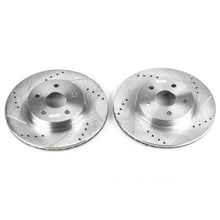 Load image into Gallery viewer, Power Stop 96-00 Toyota RAV4 Front Evolution Drilled & Slotted Rotors - Pair Brake Rotors - Slot & Drilled PowerStop