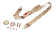 Load image into Gallery viewer, Omix Lap Seat Belt Tan 87-95 Jeep Wrangler YJ Seat Belts & Harnesses OMIX