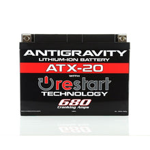 Load image into Gallery viewer, Antigravity YTX20 Lithium Battery w/Re-Start Batteries Antigravity Batteries