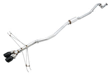 Load image into Gallery viewer, AWE Tuning 2016+ Honda Civic Si Track Edition Exhaust w/Front Pipe & Dual Diamond Black Tips Catback AWE Tuning