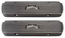 Load image into Gallery viewer, Edelbrock Valve Cover Classic Series Pontiac 1962-1979 301-455 CI V8 Black Valve Covers Edelbrock