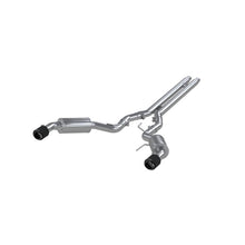 Load image into Gallery viewer, MBRP 15-17 Ford Mustang GT 5L(Coupe) 3in Catback Dual Split Rear w/ 4.5in Carbon Fiber Tips (Street) Catback MBRP