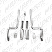 Load image into Gallery viewer, MBRP 05-09 Ford Shelby GT500 / GT Dual Split Rear Race Version, T409 4in Tips Exhaust System Catback MBRP