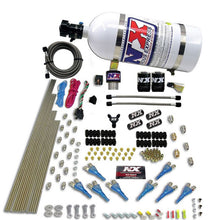 Load image into Gallery viewer, Nitrous Express Pro-Shk/Gas (200-600HP) 2 Fuel 1 Supershark Solenoid Nitrous Kit w/10lb Bottle Nitrous Systems Nitrous Express
