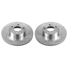 Load image into Gallery viewer, Power Stop 11-17 BMW X3 Front Evolution Drilled & Slotted Rotors - Pair Brake Rotors - Slot & Drilled PowerStop