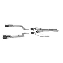 Load image into Gallery viewer, Gibson 15-19 Dodge Challenger SRT Hellcat 6.2L 3in Cat-Back Dual Exhaust - Black Elite (Ceramic) Catback Gibson