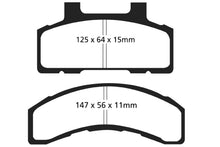 Load image into Gallery viewer, EBC 93-96 Buick Century 2.2 Redstuff Front Brake Pads Brake Pads - Performance EBC