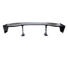 Load image into Gallery viewer, NRG Carbon Fiber Spoiler - Universal (59in.) NRG Logo Large End Plates Spoilers NRG