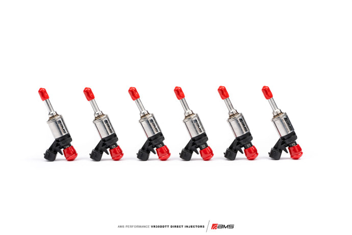 AMS Performance VR30DDTT Stage 1 Direct Injectors (Set of 6) Fuel Injector Sets - 6Cyl AMS   