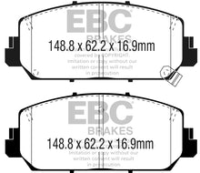 Load image into Gallery viewer, EBC 16+ Acura ILX 2.4 Ultimax2 Front Brake Pads Brake Pads - OE EBC