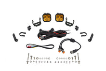Load image into Gallery viewer, Diode Dynamics SS3 LED Bumper 1 1/2 In Roll Bar Kit Max - Yellow Combo (Pair) Light Accessories and Wiring Diode Dynamics