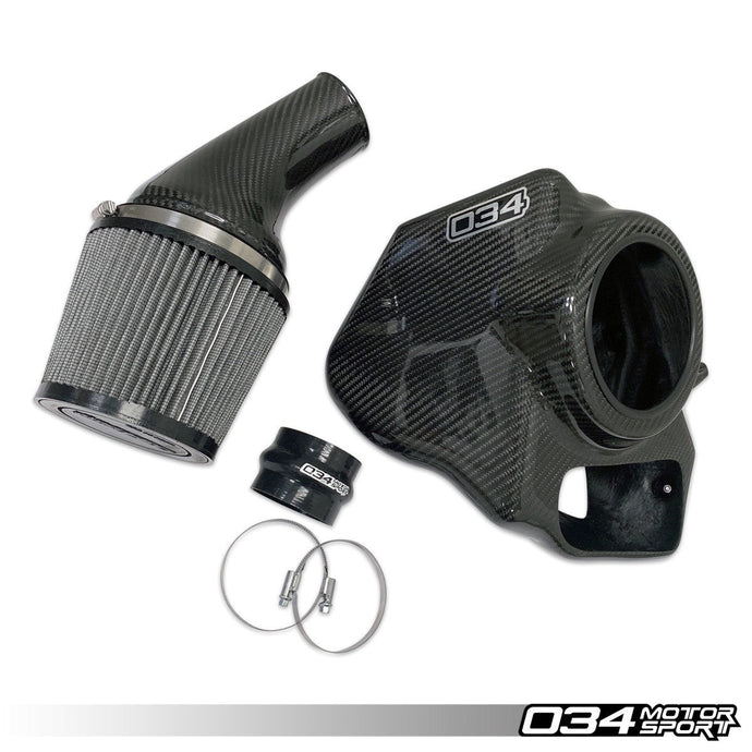 034 Motorsport X34 Carbon Fiber Full Intake System, B9 Audi S4/S5 Cold Air Intakes 034 Motorsport   