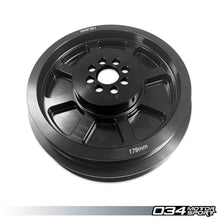 Load image into Gallery viewer, 034 Motorsport 3.0 TFSI Supercharger 179mm Crank Pulley Upgrade, B8/B8.5 Audi S4/S5/Q5/SQ5 & C7 Audi A6/A7 Pulleys - Crank, Underdrive 034 Motorsport
