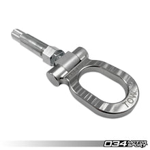 Load image into Gallery viewer, 034 Motorsport Stainless Steel Tow Hook -105mm for Audi MQB/B8/B8.5/B9 and Volkswagen MQB Tow Hook 034 Motorsport