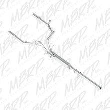 Load image into Gallery viewer, MBRP 14 Chevy/GMC 1500 Silverado/Sierra 4.3L V6/5.3L V8 Dual Split Rear Alum 3in Cat Back Exhaust Catback MBRP