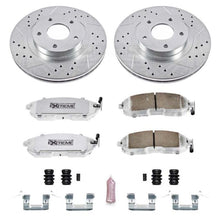 Load image into Gallery viewer, Power Stop 02-04 Infiniti I35 Front Z26 Street Warrior Brake Kit Brake Kits - Performance D&S PowerStop