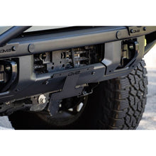 Load image into Gallery viewer, DV8 Offroad 21-22 Ford Bronco Factory Front Bumper Licence Relocation Bracket - Front License Plate Relocation DV8 Offroad
