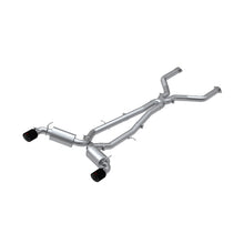 Load image into Gallery viewer, MBRP 17-19 Infiniti Q60 3.0L RWD/AWD Cat Back Dual Rear w/ Carbon Fiber Tips Catback MBRP