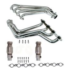 Load image into Gallery viewer, BBK 10-15 Camaro LS3 L99 Long Tube Exhaust Headers With Converters - 1-3/4 Chrome Headers & Manifolds BBK