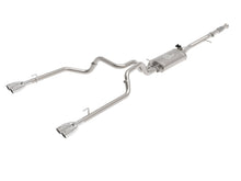 Load image into Gallery viewer, aFe Gemini XV 3in 304 SS Cat-Back Exhaust w/ Cutout 19-21 GM Silverado/Sierra 1500 V8- w/ Black Tips Catback aFe