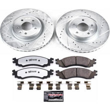 Load image into Gallery viewer, Power Stop 2010 Ford Taurus Front Z36 Truck & Tow Brake Kit Brake Kits - Performance D&S PowerStop